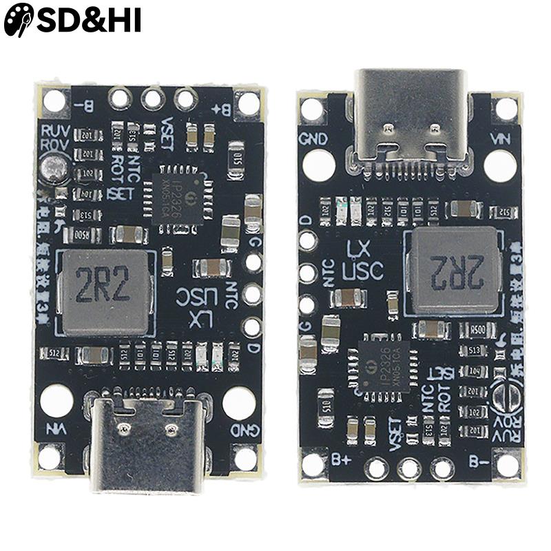 Li Ion Charger Module - 1pc typu-C 2S 3S 8.4V 12.6V