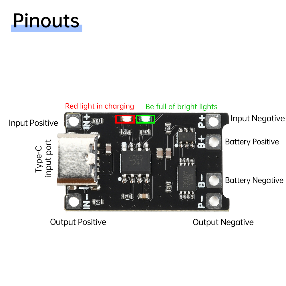 Tp4056 Module - 5 szt. modułów ładowania baterii Li-ion