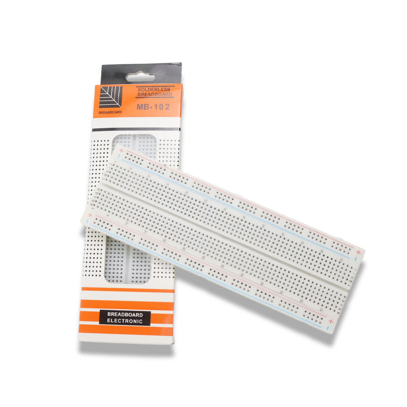 Breadboard 400 Point - Zestaw płytki prototypowej MB102, 400/830 punktów,