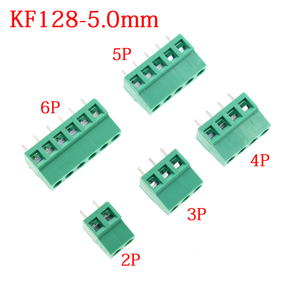 Screw Terminal Block - 10/50 SZT. KF128-5.0mm KF128 5.0 Listwa