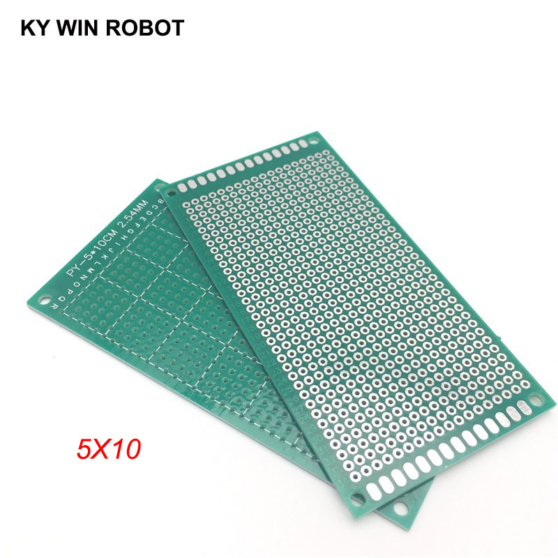 Pcb Prototyping Board - 1 sztuk 5x10cm 50x100mm jednostronnie prototypowa