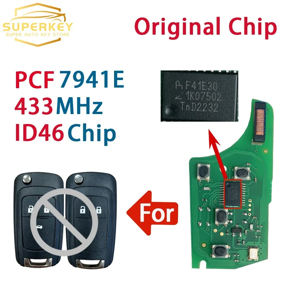 Proto Board - Płytka obwodu kluczyka samochodowego SUPERKEY PCF7941E