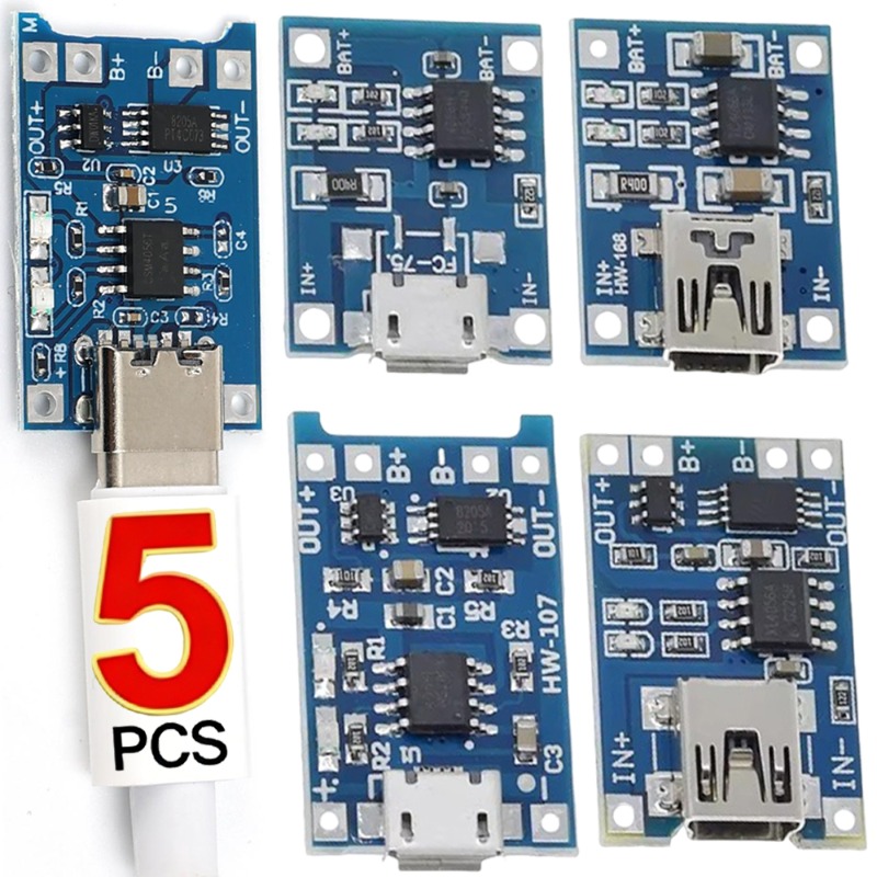 Tp4056 Module - Moduł ładowarki do baterii litowych 5V