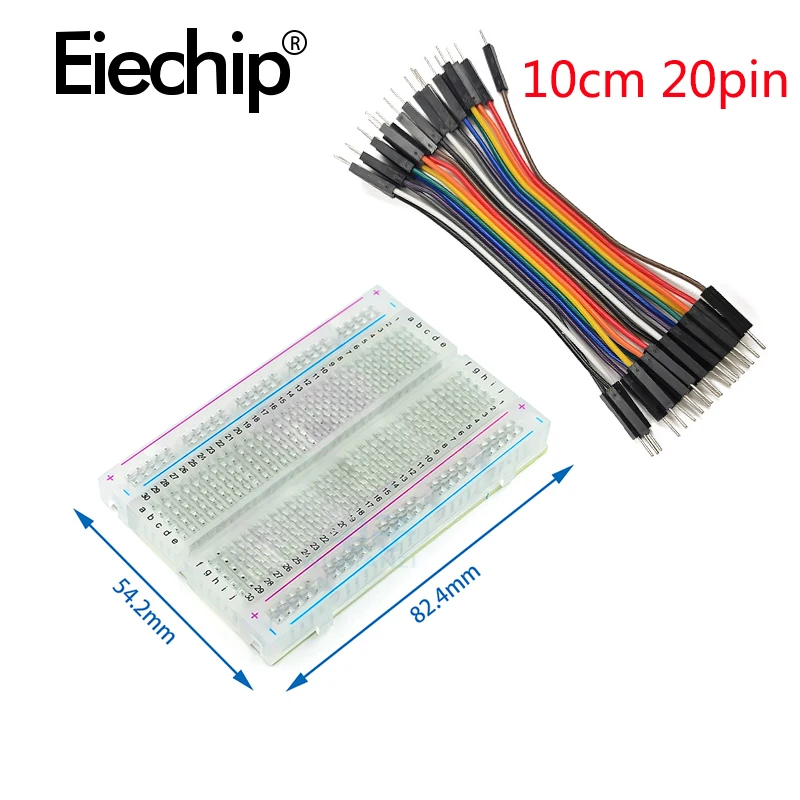 Breadboard 400 Point - 400 punktów Bezlutowa płytka prototypowa PCB