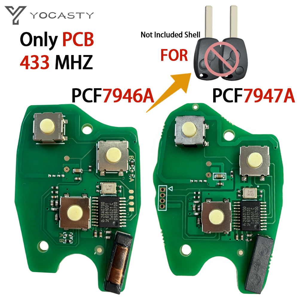 Proto Board - Płytka PCB kluczyka samochodowego ID46 PCF7946
