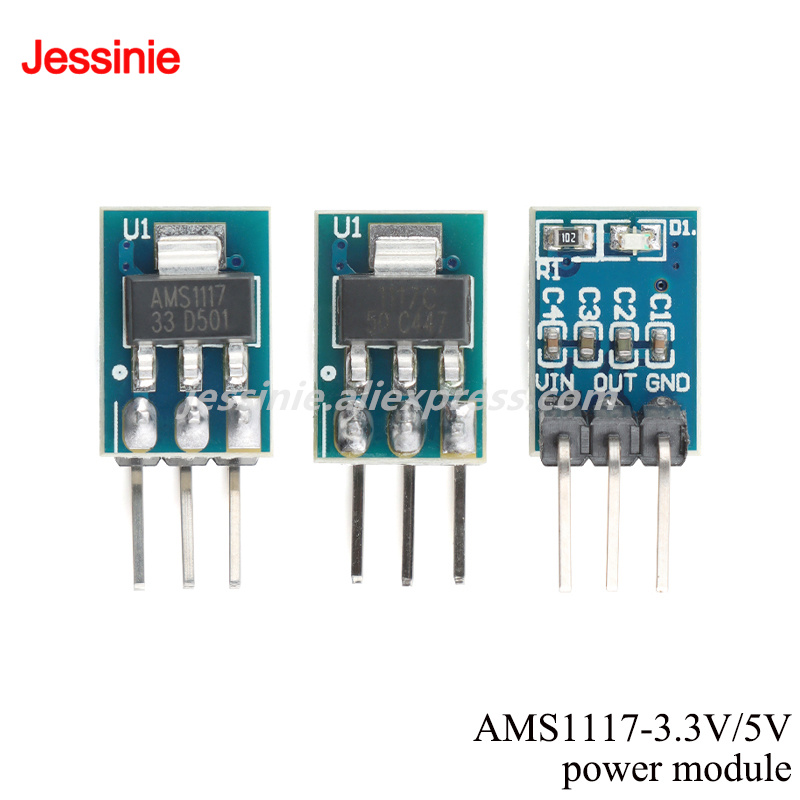Ams1117 Module - 10 szt./1 szt. AMS1117 3.3V 5V