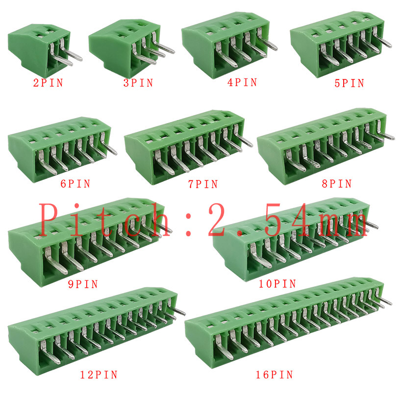 Screw Terminal Block - Złącze śrubowe PCB o rozstawie 2,54