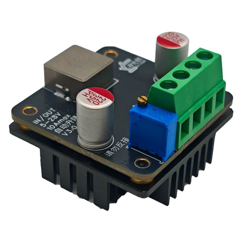 Boost Converter - [B24B!】 Konwerter DC-DC 10A 5V-28V Buck-Boost,