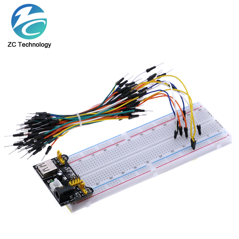 Moduł zasilanie płytki prototy – Breadboard 400 Point recenzja i cena