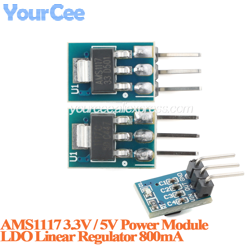 20 szt./1 szt. AMS1117 3.3V 5V – Ams1117 Module recenzja i cena
