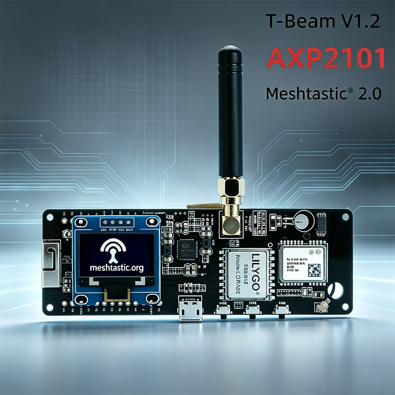 LILYGO TTGO Meshtastic T-Beam  – Esp32 Battery Holder Lipo recenzja i cena