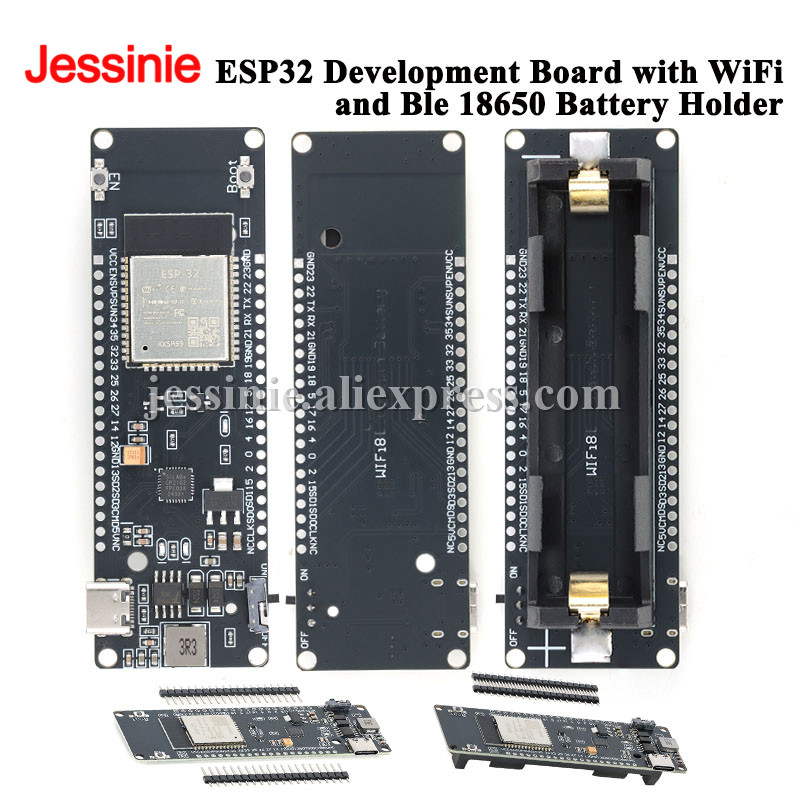 Płytka rozwojowa ESP32 z WiFi, – Esp32 Battery Holder Lipo recenzja i cena