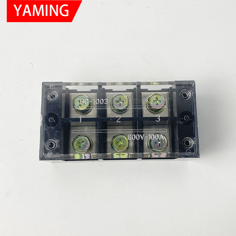 2 szt. TBC-1003 100A 3P 600V 6 – Screw Terminal Block recenzja i cena