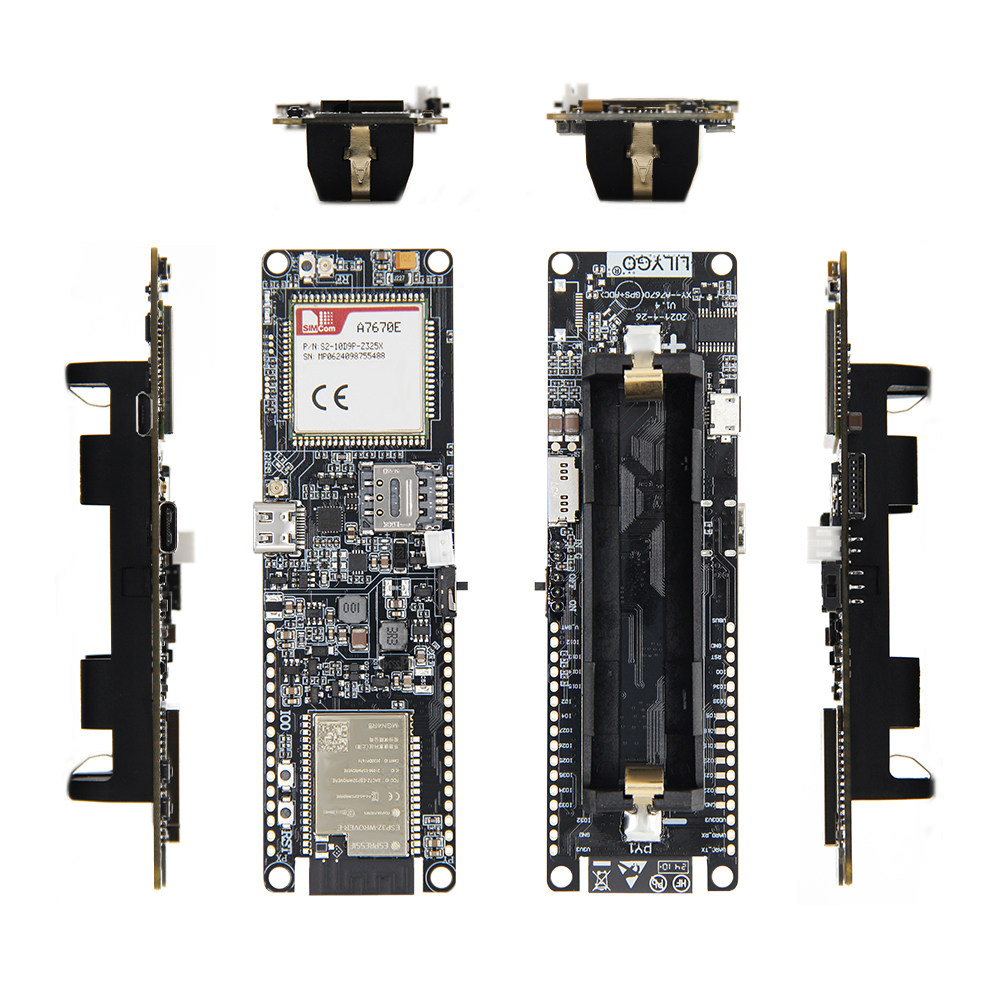Płytka rozwojowa LILYGO T-A767 – Esp32 Battery Holder Lipo recenzja i cena