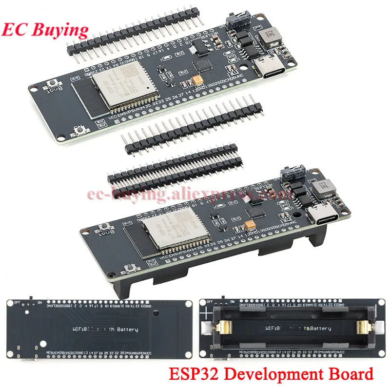 Płytka rozwojowa modułu ESP32  – Esp32 Battery Holder Lipo recenzja i cena