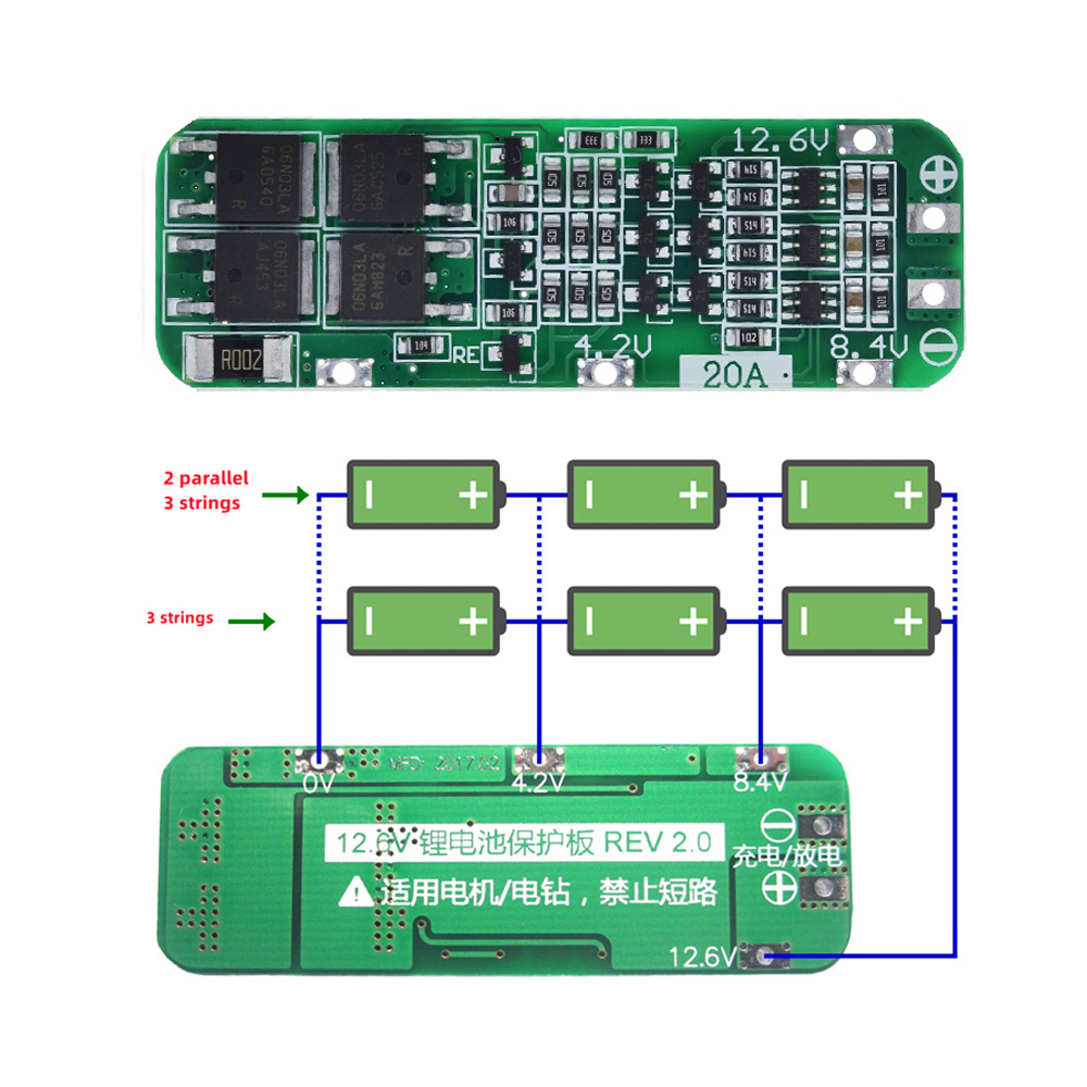 3S 20A Li-ion bateria litowa 1 – Li Ion Charger Module recenzja i cena