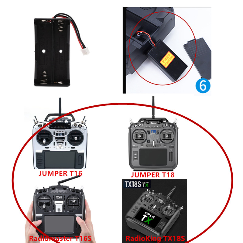 Obudowa baterii 18650 do Radio – Antenna 2.4Ghz recenzja i cena