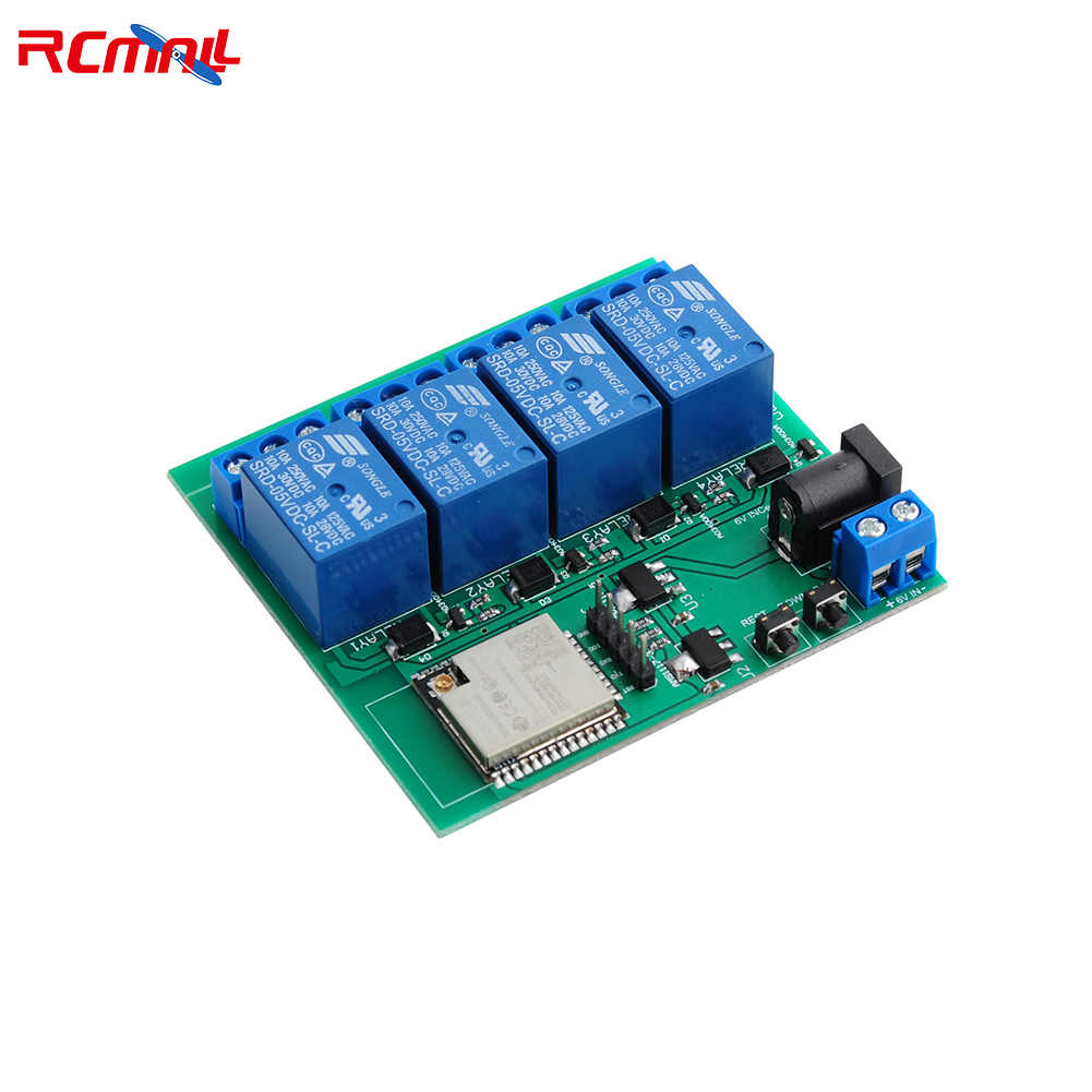 Moduł przekaźnikowy ESP32S 4CH – Antenna 2.4Ghz recenzja i cena
