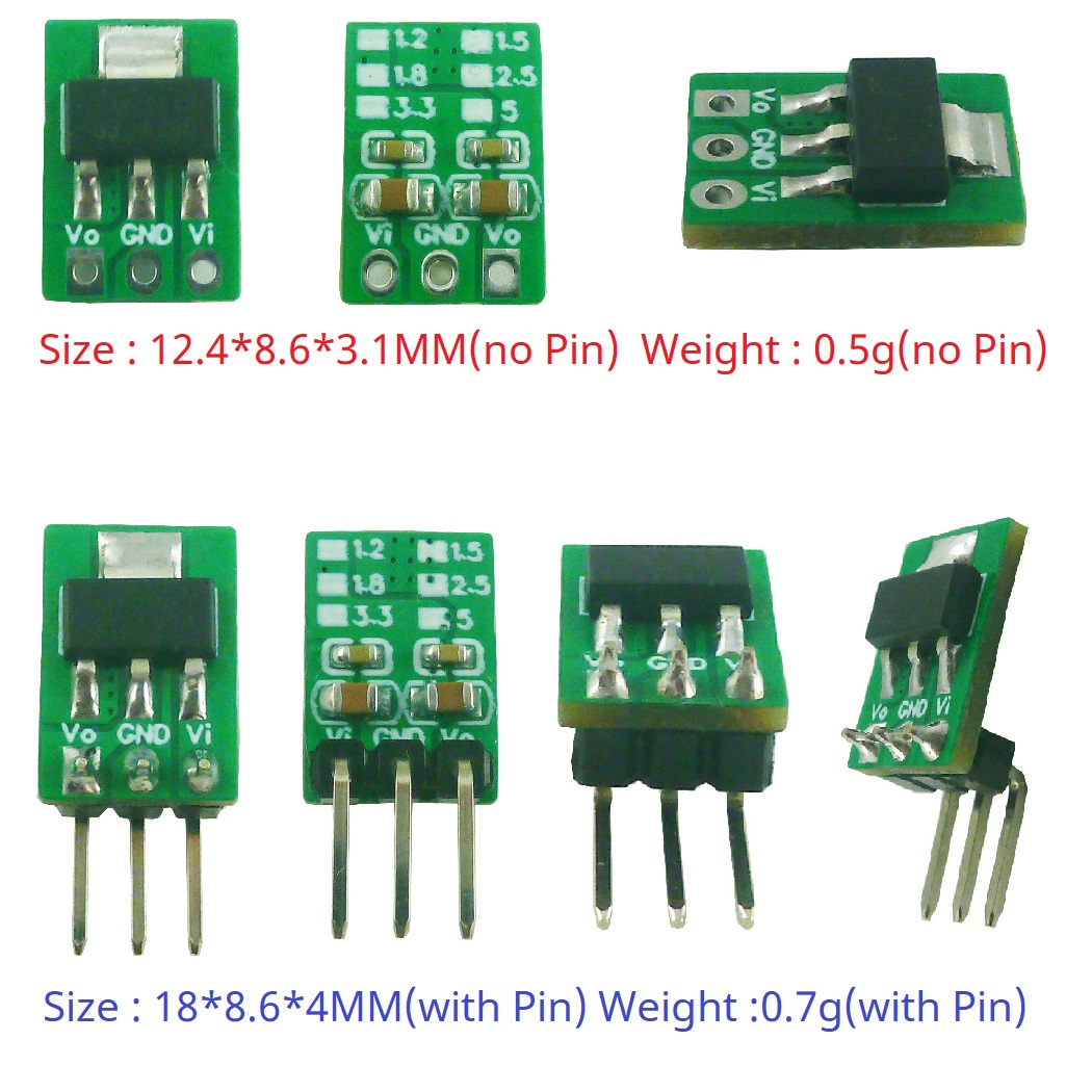 AMS1117 7805 Kompatybilny modu – Ams1117 Module recenzja i cena