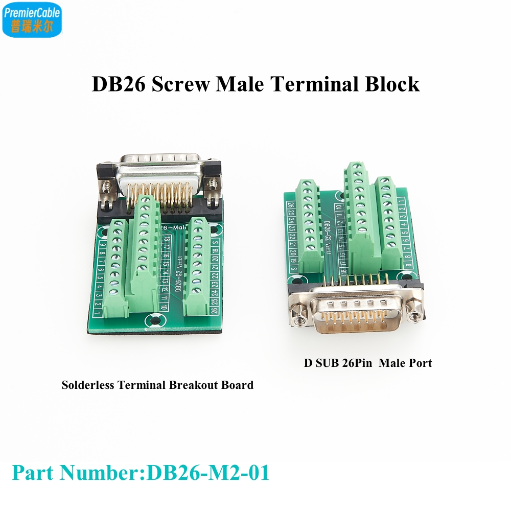 Moduł sygnałowy DB26 męski na  – Screw Terminal Block recenzja i cena