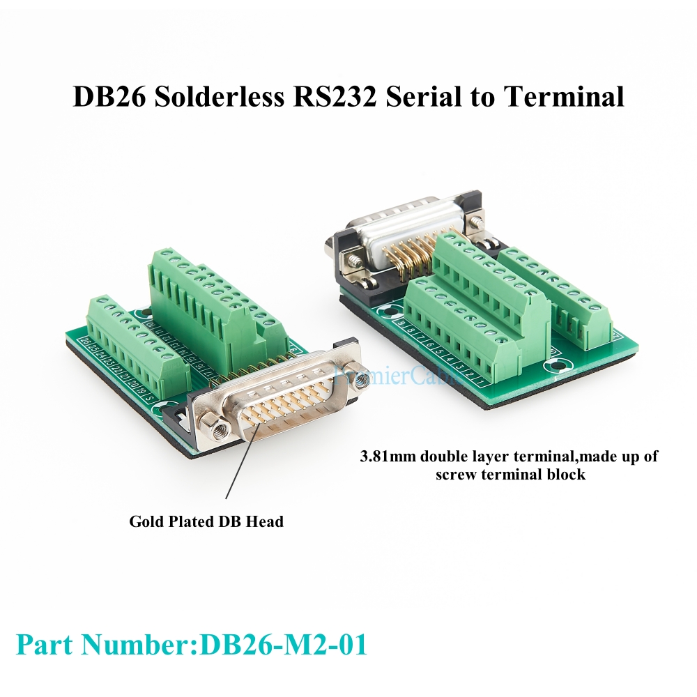 Moduł sygnałowy DB26 męski na  – Screw Terminal Block recenzja i cena