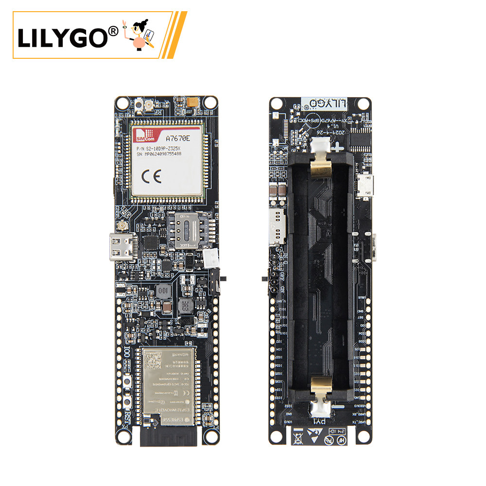 Moduł LILYGO T-A7670E ESP32, o – Esp32 Battery Holder Lipo recenzja i cena