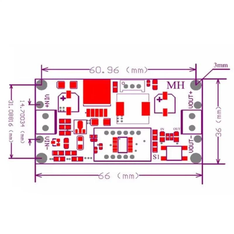 Konwerter LM2596S 2.5-40V 3A,  – Dc Dc Converter recenzja i cena