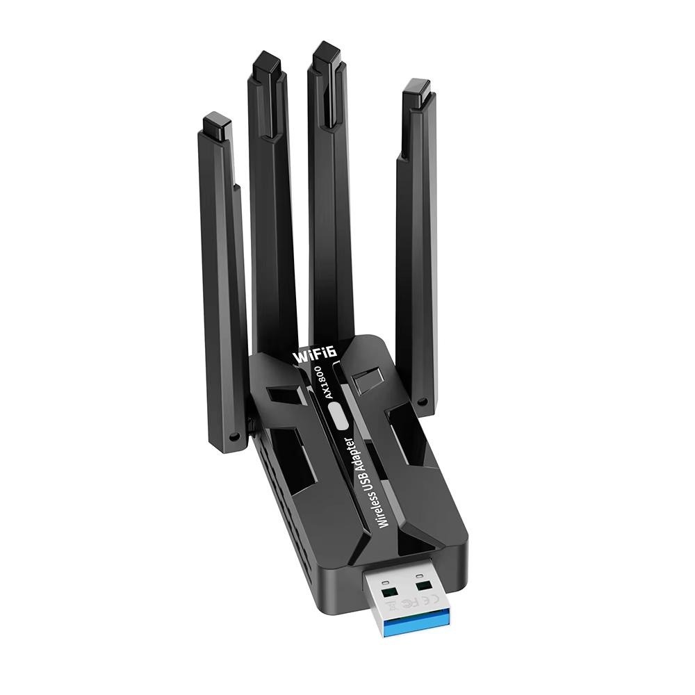 Adapter WiFi 6 USB 1800Mbps Du – Antenna 2.4Ghz recenzja i cena