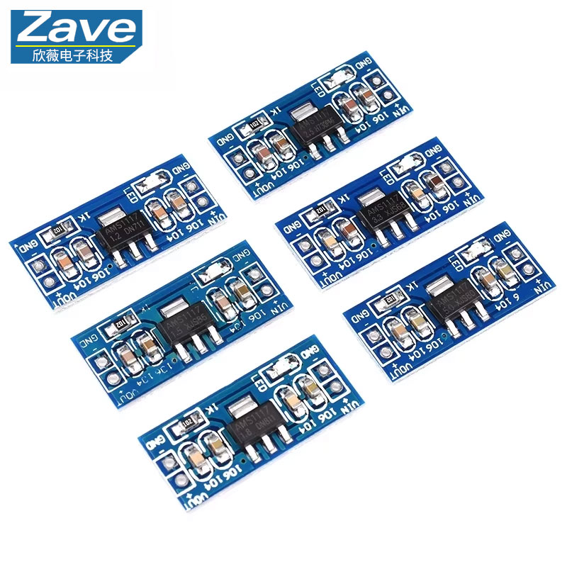 5 SZT. AMS1117 1.2V 1.5V 1.8V  – Ams1117 Module recenzja i cena
