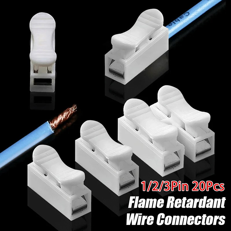 20 szt. Złączki sprężynowe 1P  – Screw Terminal Block recenzja i cena