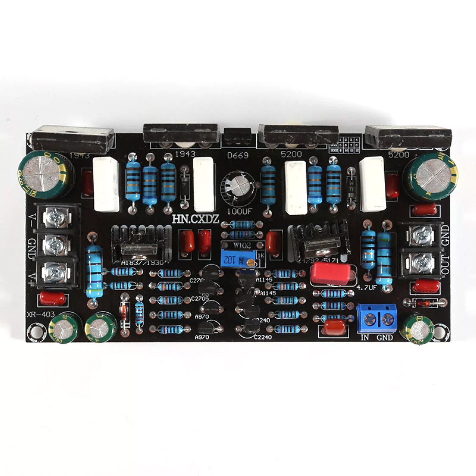 Płytka mono wzmacniacza mocy 2 – Proto Board recenzja i cena